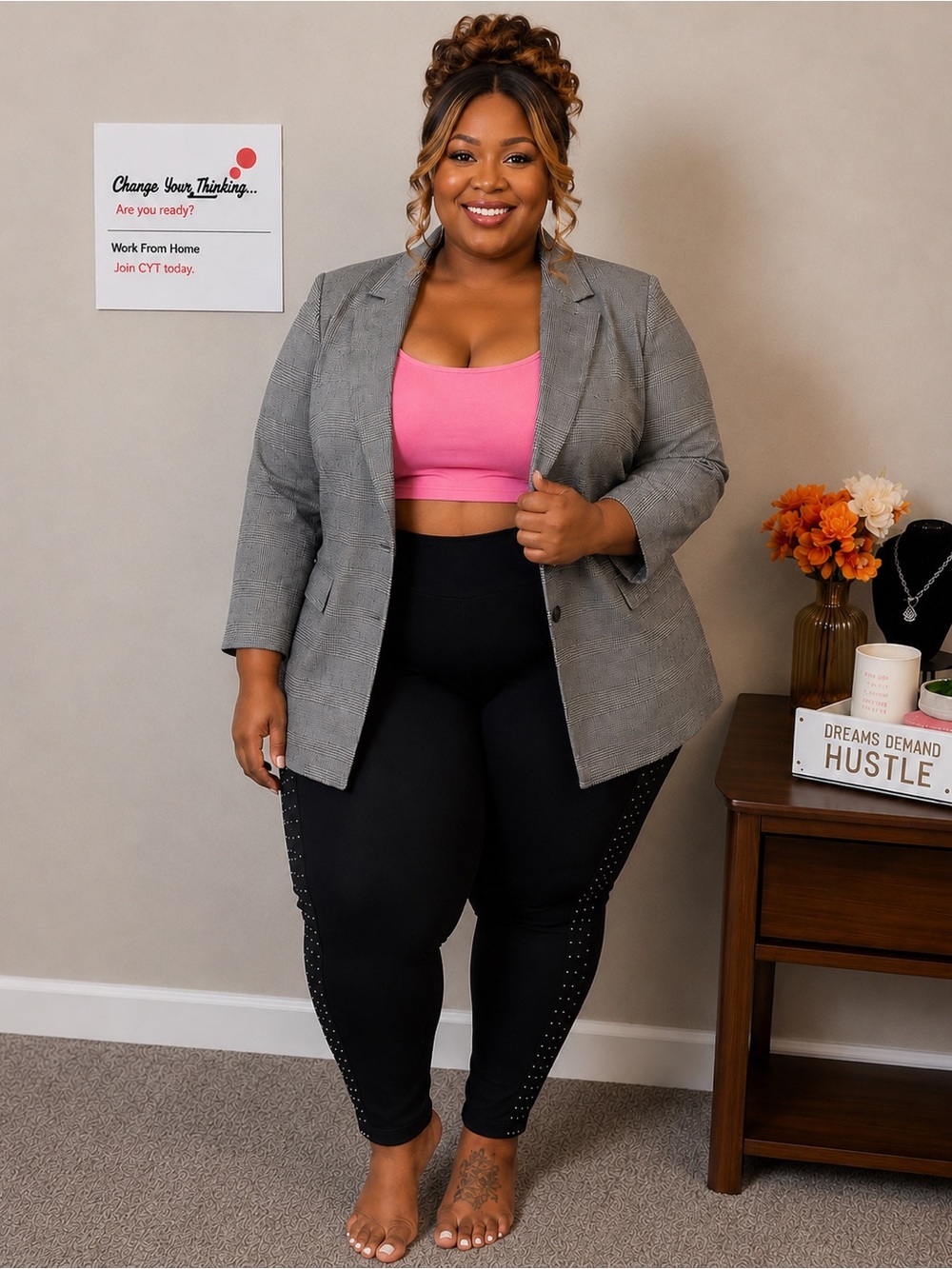 Torrid Boss Lady 2pc Set 4X - Picture 3 of 7